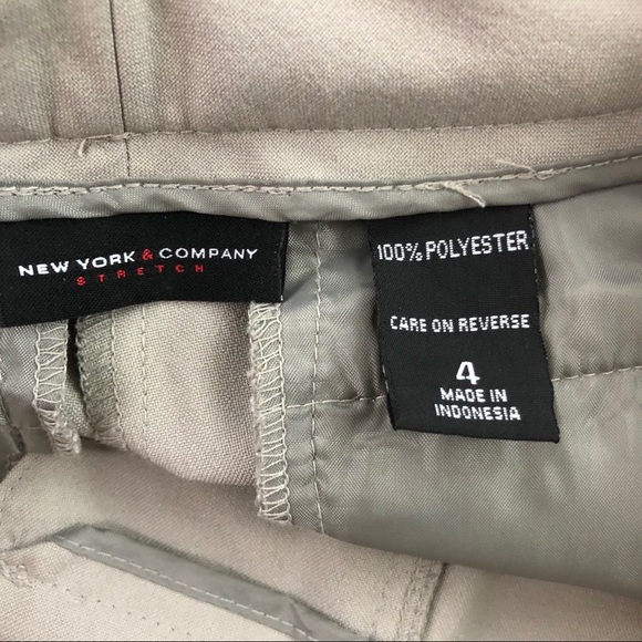 New York & Co. Women’s Grey Dress Pants 4 - Picture 5 of 6